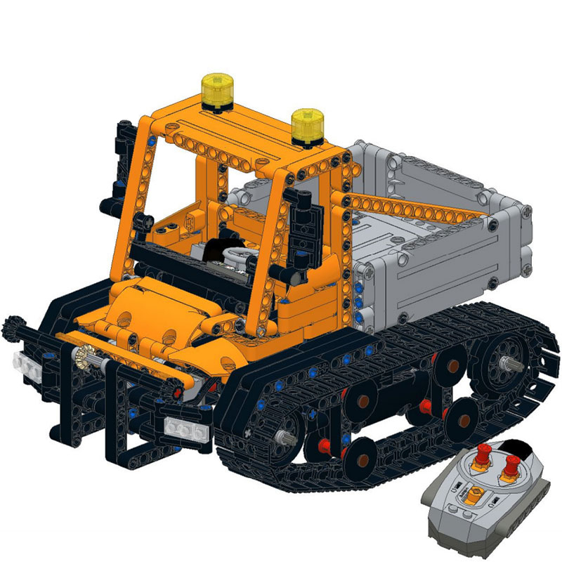 TECHNIC MOC 14666 Unimog Tracked Racer by RB-instructions MOCBRICKLAND 