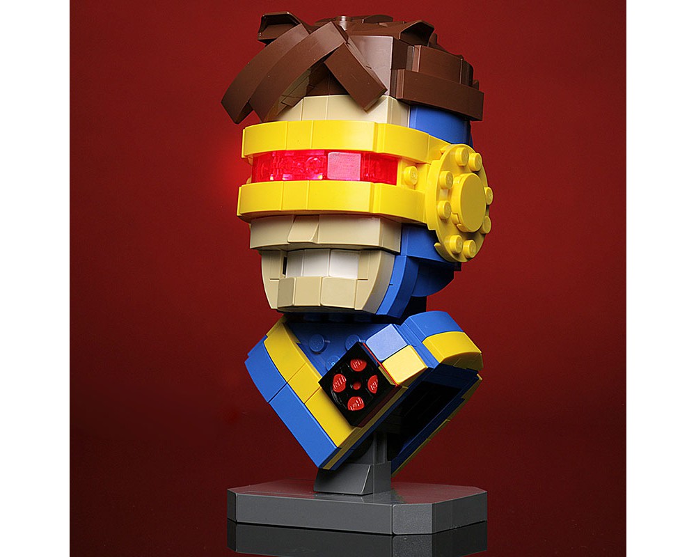 MOVIE SERIES MOC-13639 Cyclops Bust by Buildbetterbricks MOCBRICKLAND