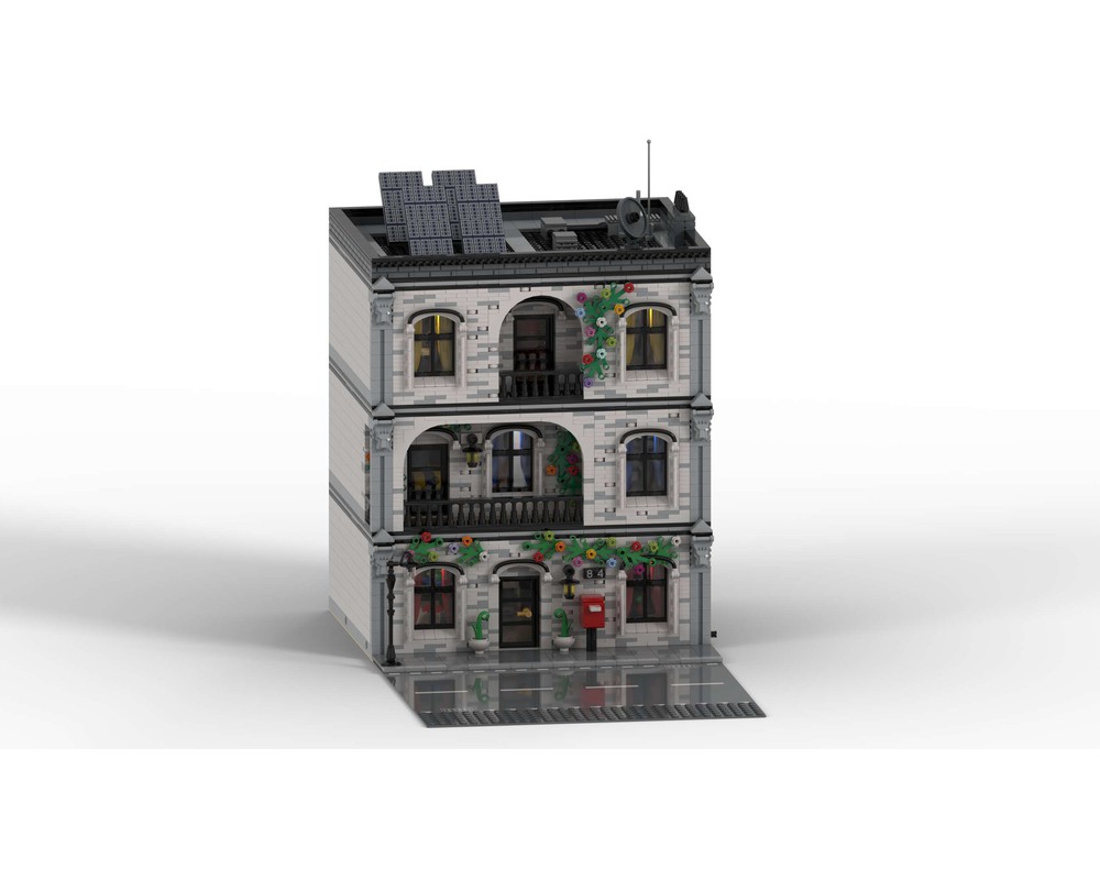 STREET SIGHT MOC 41871 Home Sweet Home by M4rchino84 MOCBRICKLAND