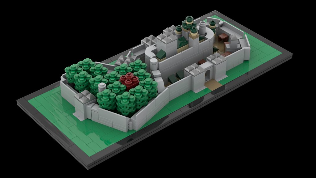 MOVIE SERIES MOC-23049 Winterfell Architecture by MOMAtteo79 MOCBRICKLAND