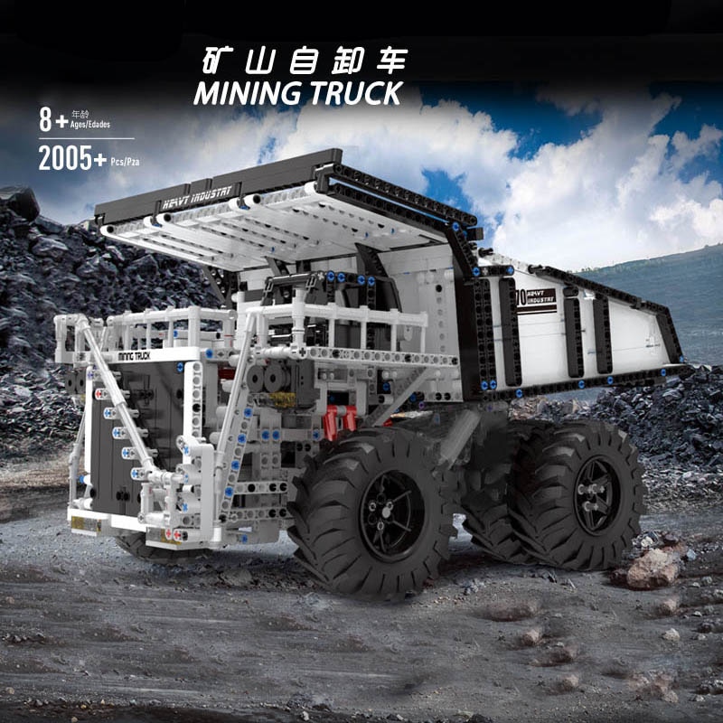 MouldKing 13170 Mining Dump Truck Muldenkipper compatible MOC-29973