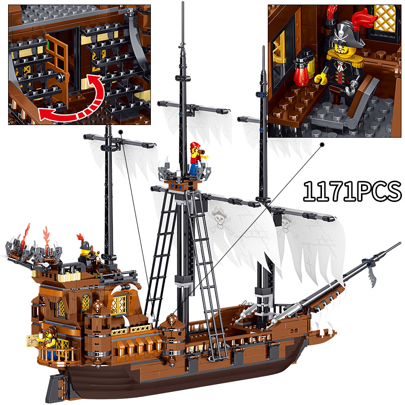 ZHEGAO QL1802 Pirate Ship Wanderer