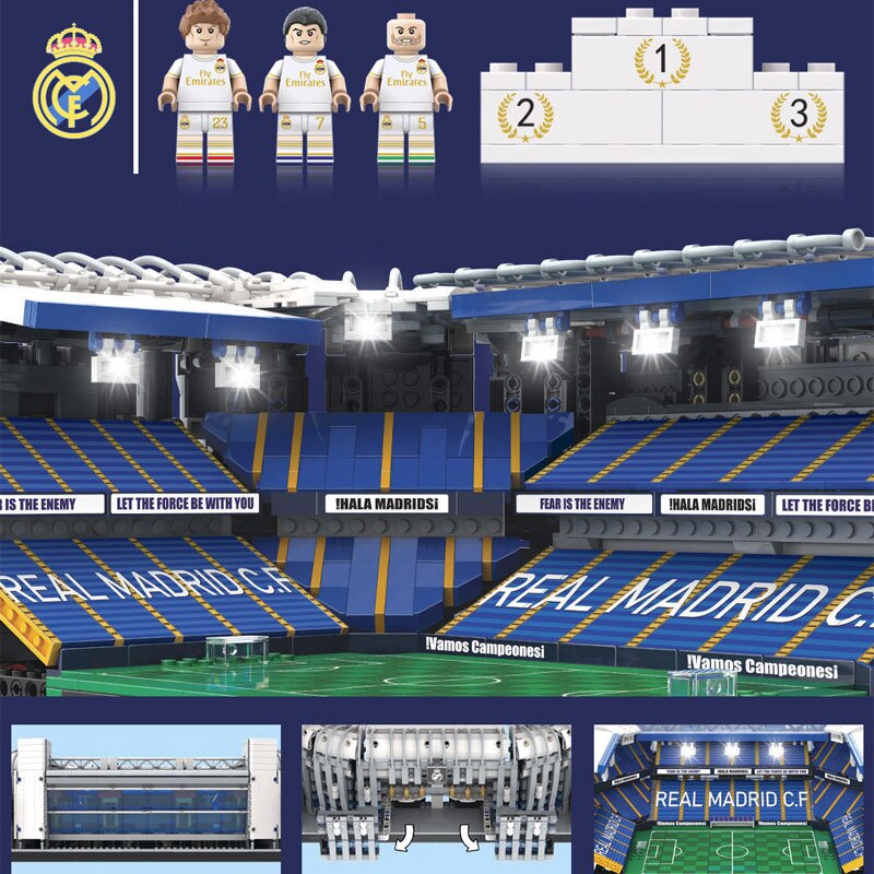 KAIYU K86101 Real Madrid Football Stadium