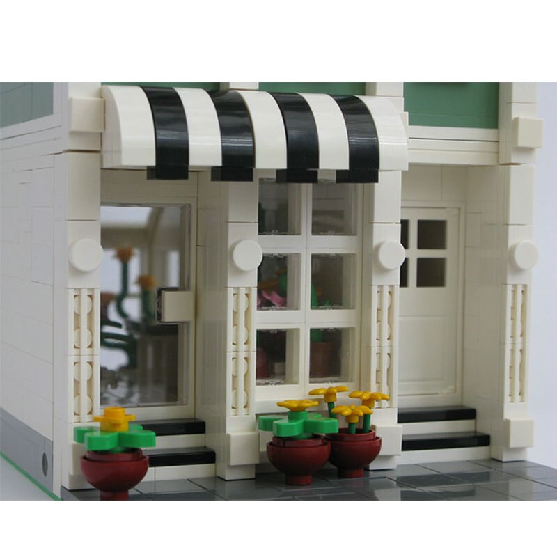 Modular Building MOC 11224 Blooming Blossoms by Kristel