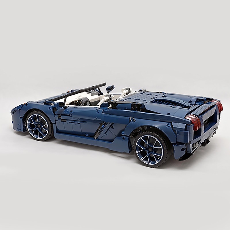 TECHNIC MOC 31199 The PF Tribute: A Convertible Supercar by Jeroen Ottens MOCBRICKLAND 