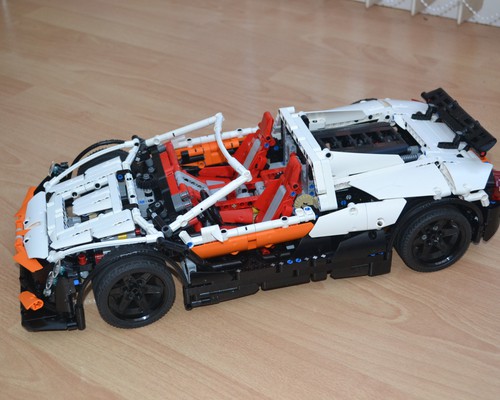 TECHNIC MOC 4687 Updated Simple Supercar by Lipko MOCBRICKLAND