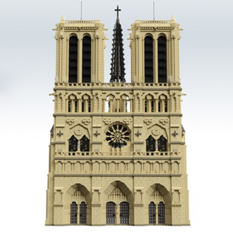 Modular Buildings MOC 43974 Notre Dame de Paris by STEBRICK MOCBRICKLAND