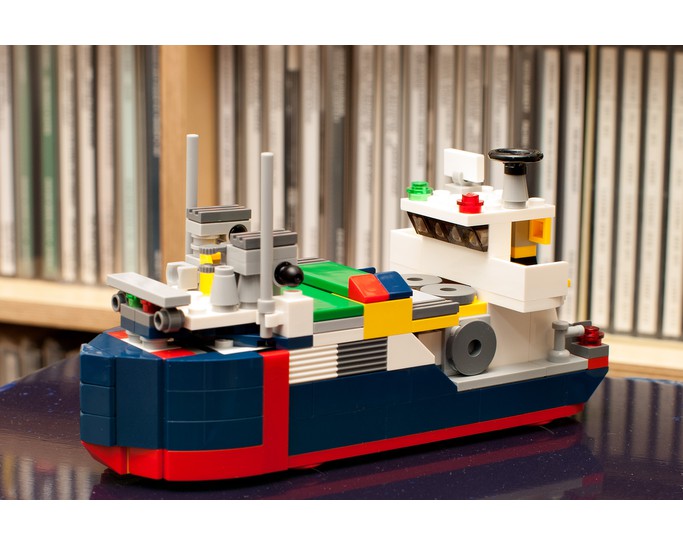 CITY SERIES MOC 8130 Cargo Ship by Timeremembered MOCBRICKLAND