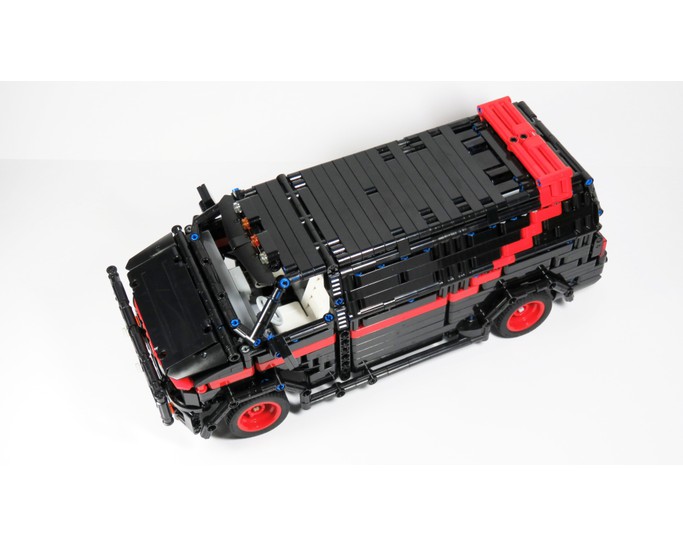 TECHNIC MOC 5945 A-Team Van by Chade MOCBRICKLAND