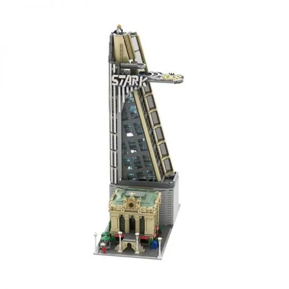 MOC-39673 Modular Avengers and Stark Tower Building by ZeRadman MOC FACTORY