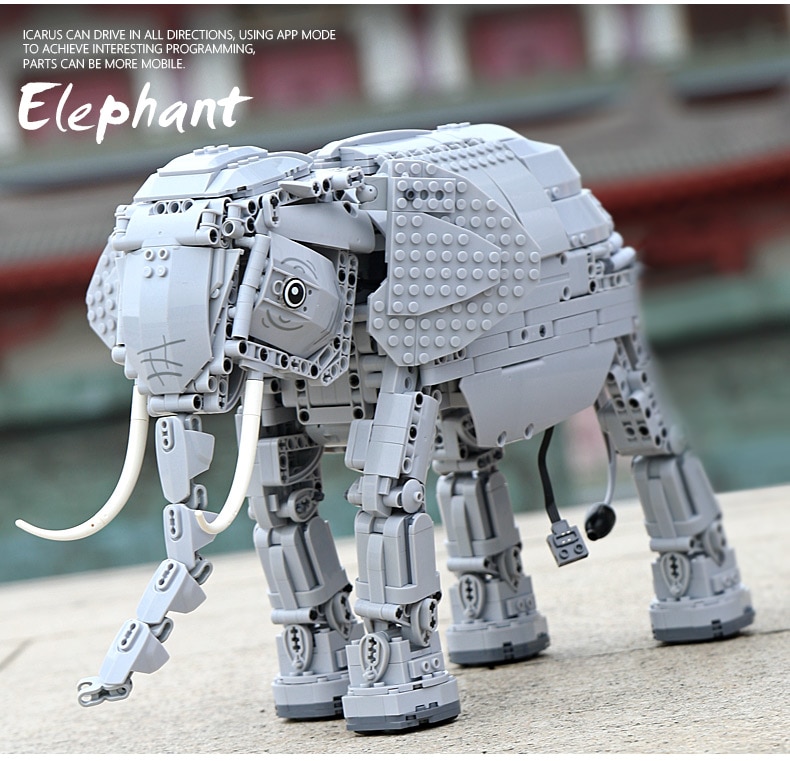 JEMLOU 7107 Elephant Animal Electric