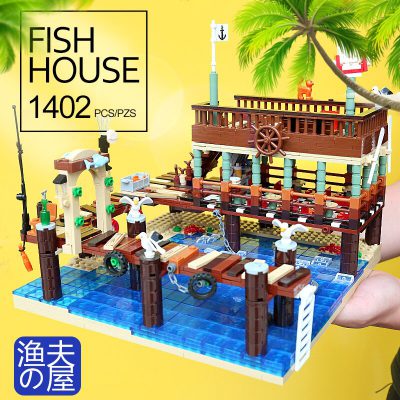 Lepining 16050 New MOC Street Building Toys Compatible Wi2