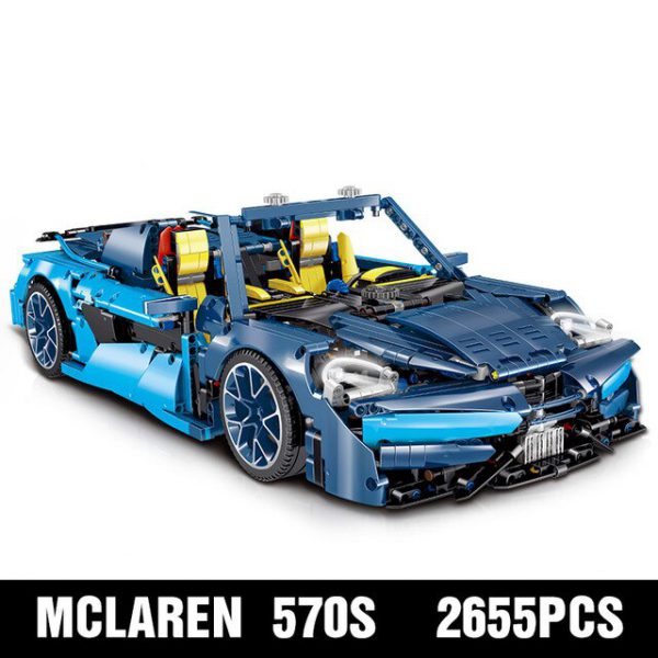 MOC 16029 McLaren 570S Bugatti 42083 B Model 2