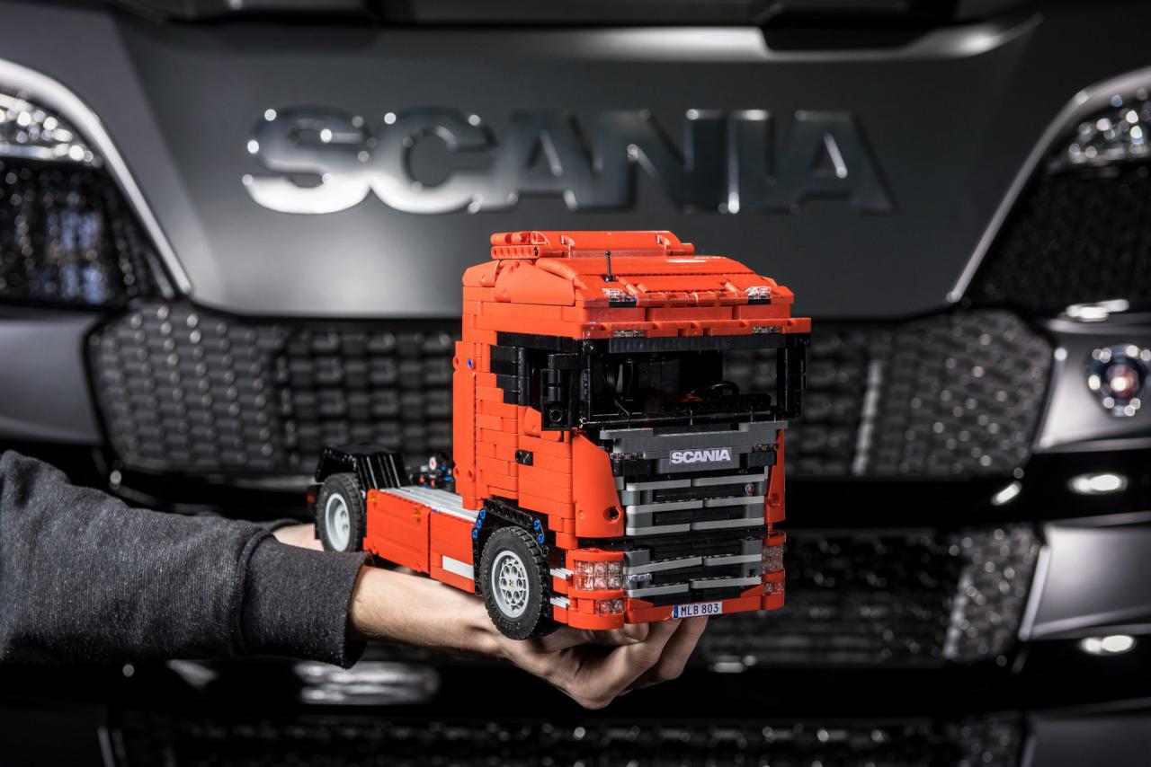 MOC 6086 NextGen SCANIA truck by ThinkCleverAndSmart