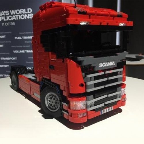 MOC 6086 NextGen SCANIA truck by ThinkCleverAndSmart