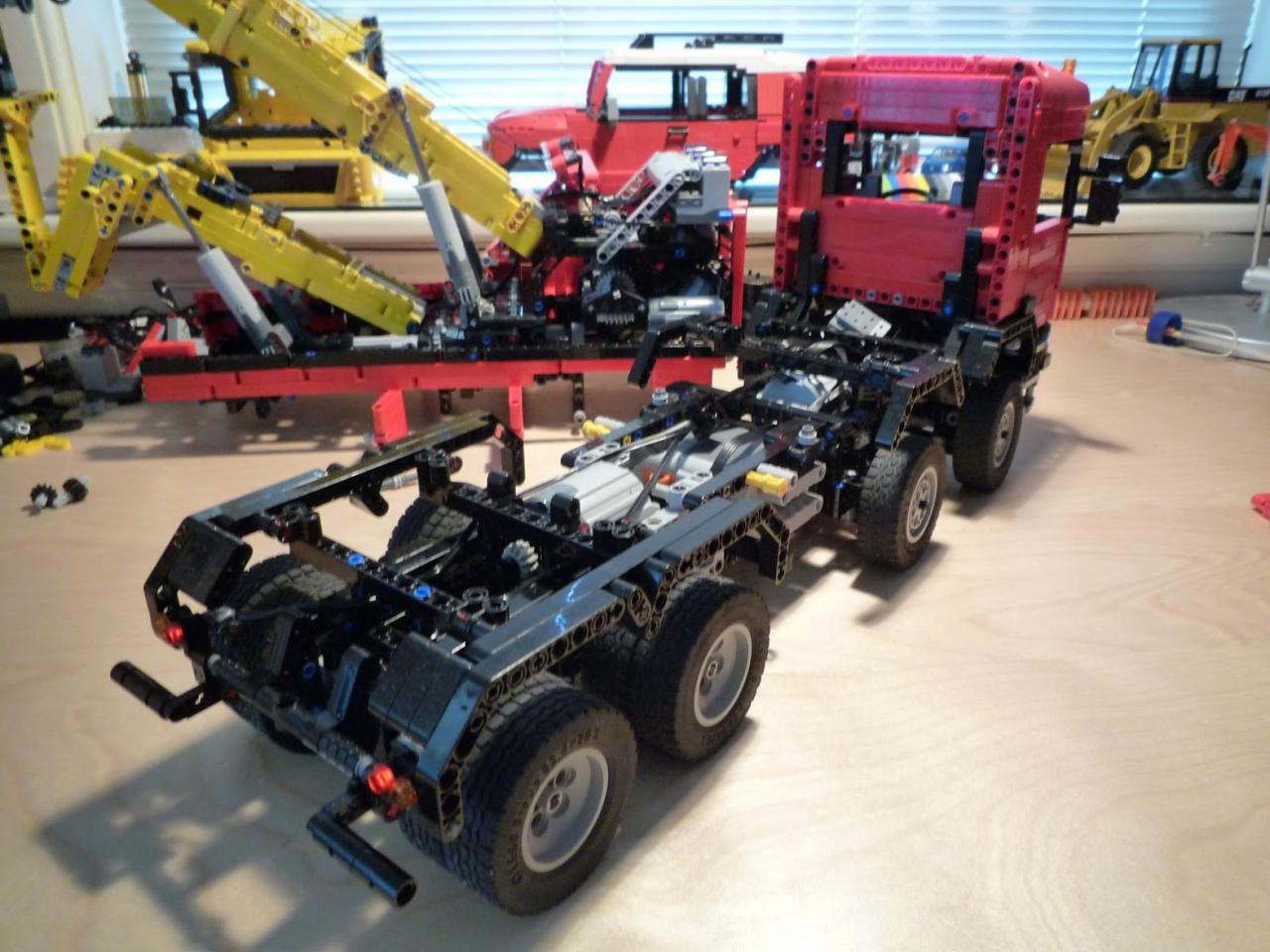 MOC-0583 Scania 8x8 Extreme tow truck by JaapTechnic