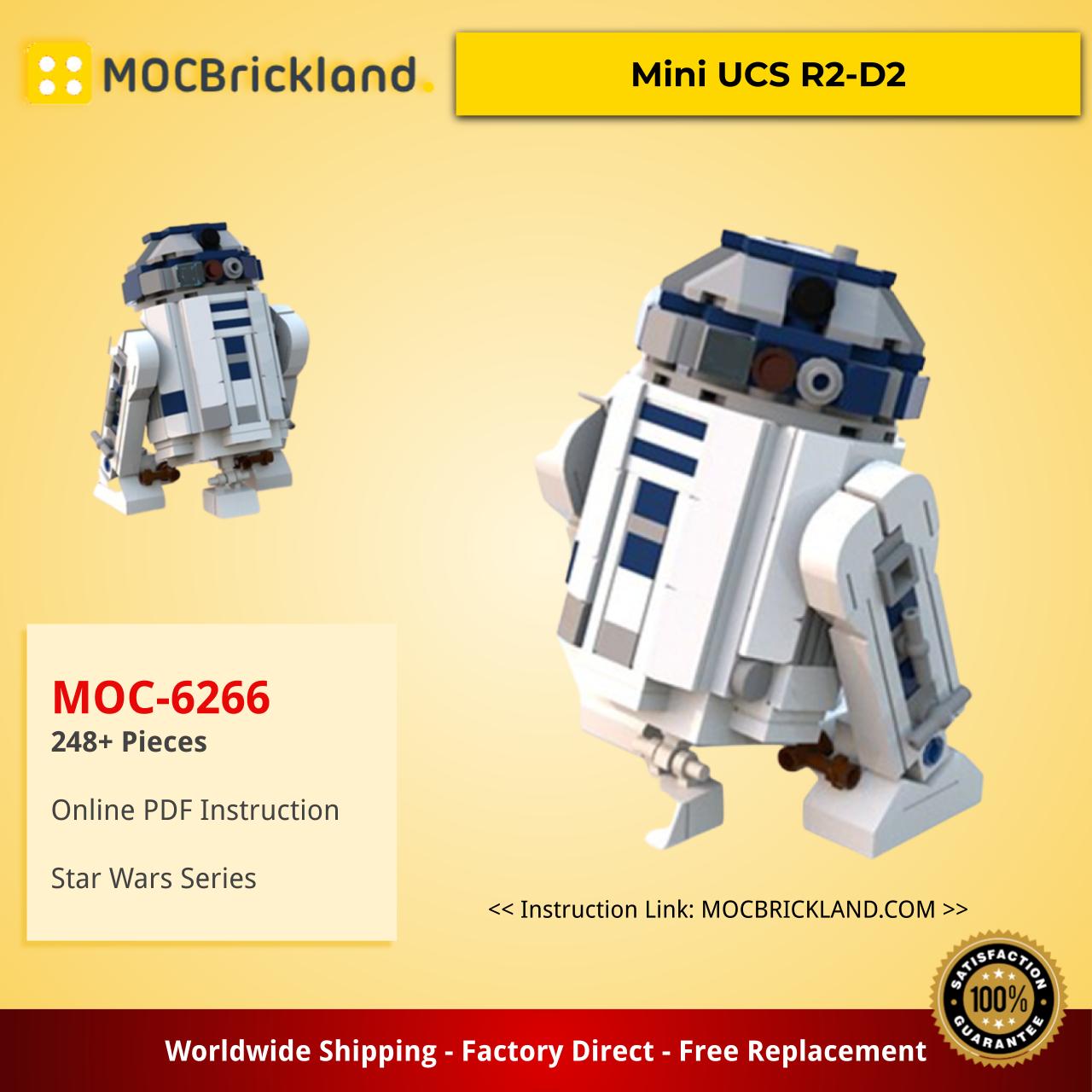 Star Wars MOC-6266 Mini UCS R2-D2 by Miro MOCBRICKLAND