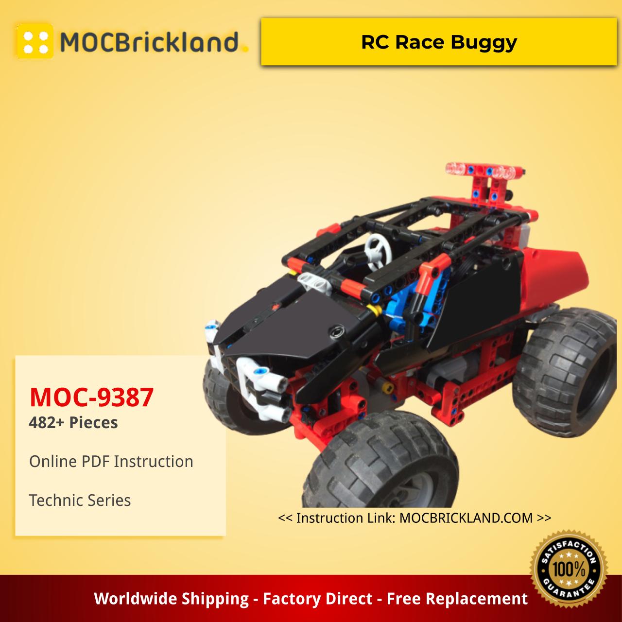 Technic MOC-9387 RC Race Buggy by Jerry LE..G0 creations MOCBRICKLAND 
