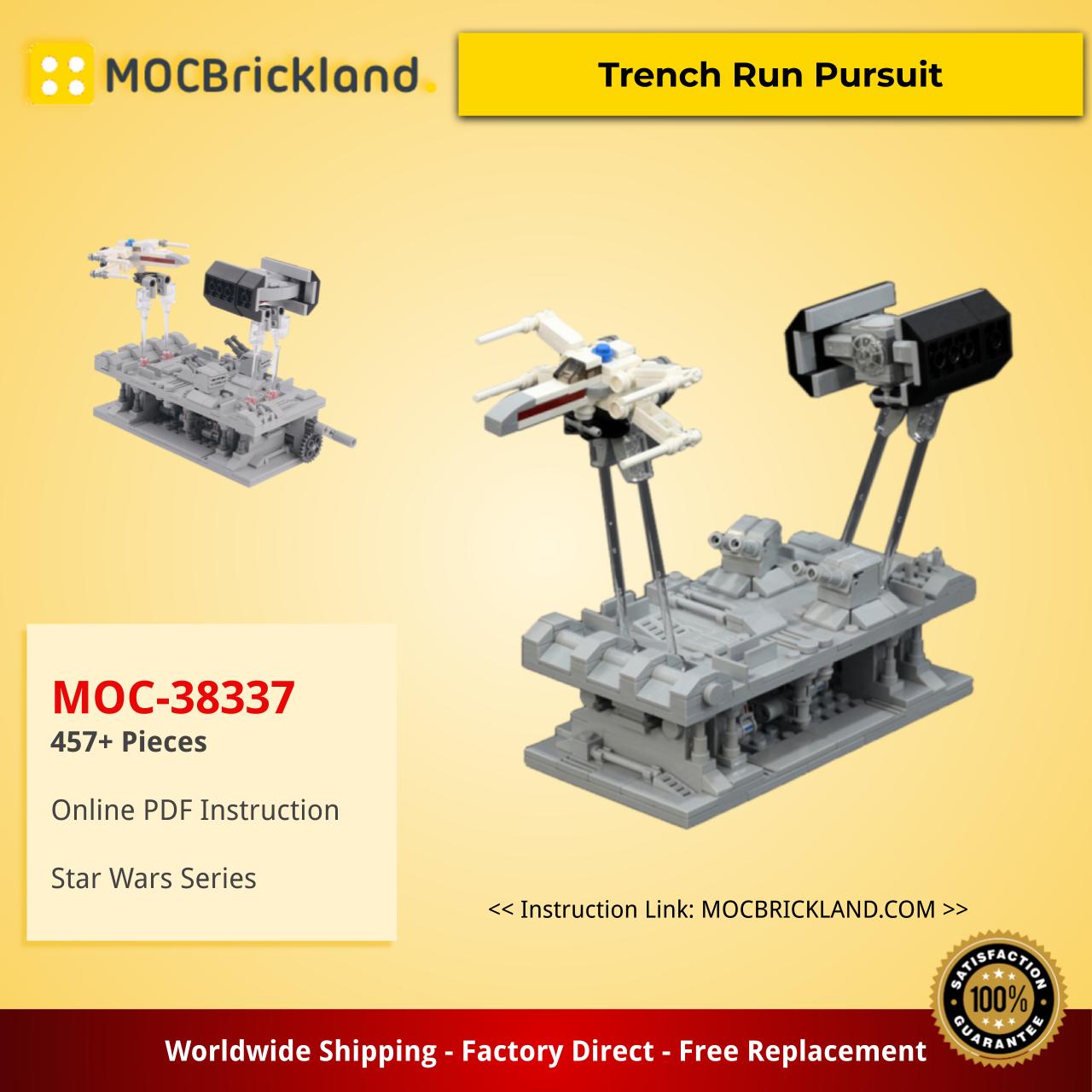 Star Wars MOC-38337 Trench Run Pursuit by JKBrickworks MOCBRICKLAND
