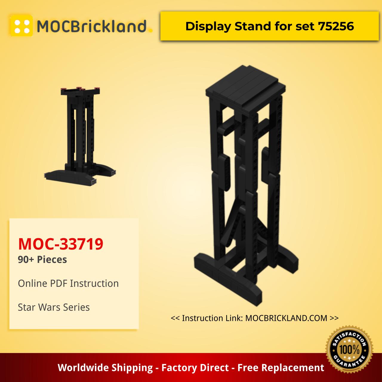 Star Wars MOC-33719 Display Stand for set 75256 by Klockowy_pasjonat MOCBRICKLAND