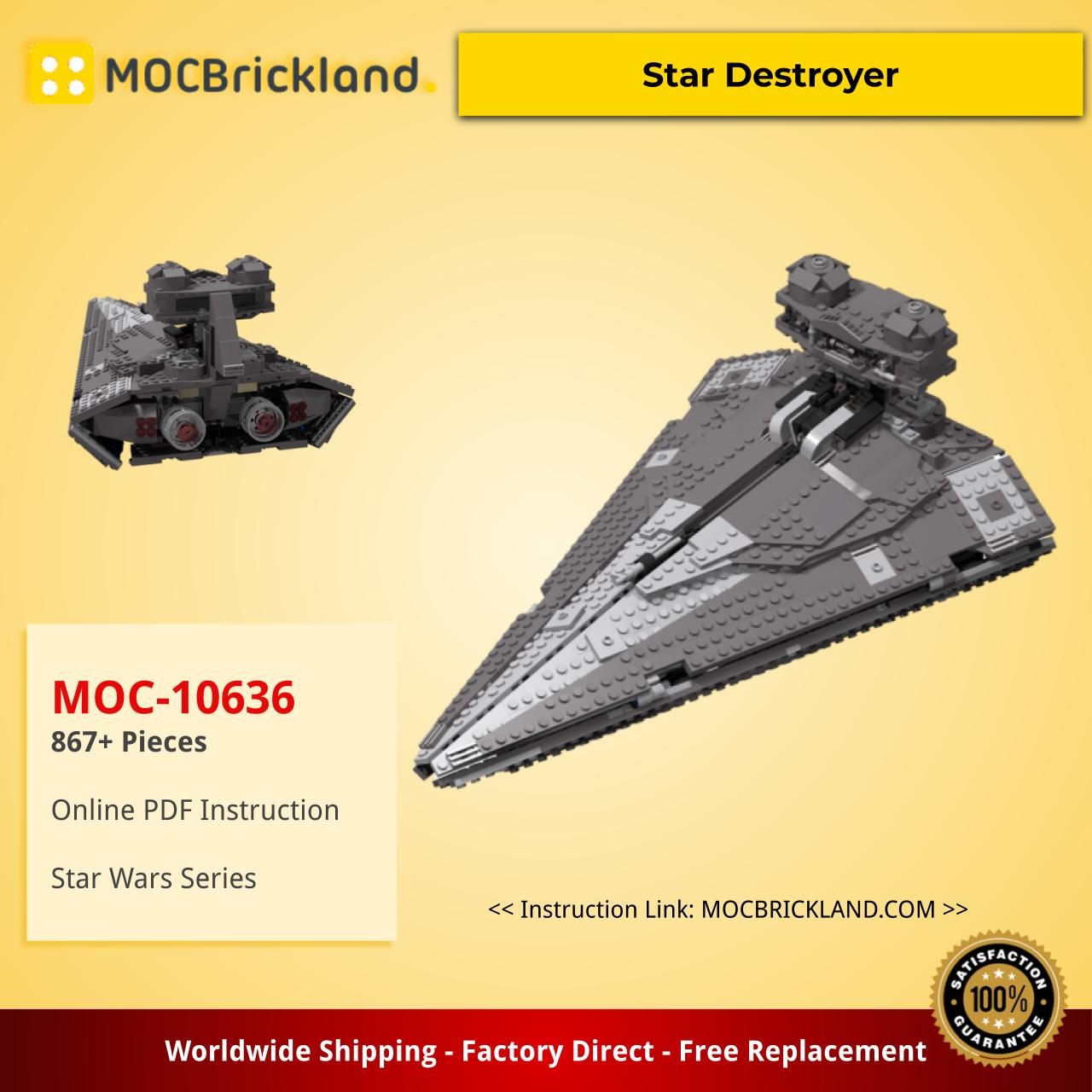 Star Wars MOC-10636 Star Destroyer by tpetya MOCBRICKLAND 