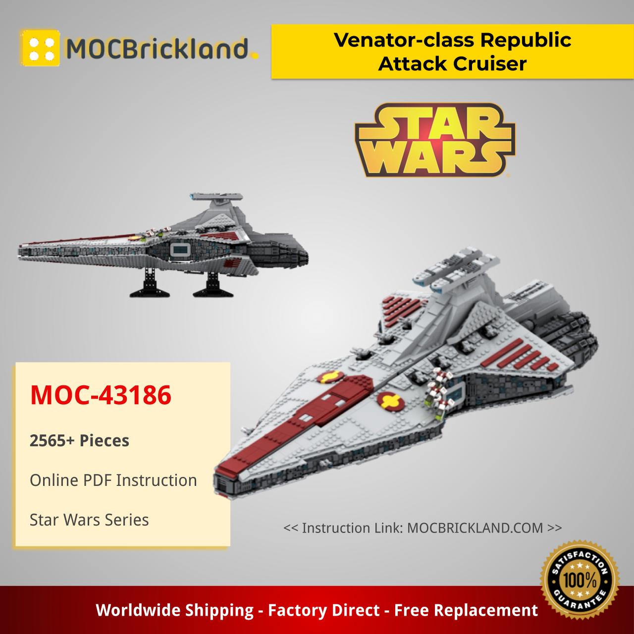 How to build a Mini LEGO Venator Republic Cruiser MOC with