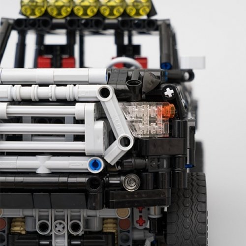 MOC-16304 Technic Dual-Driveshaft Pickup by KevinMoo