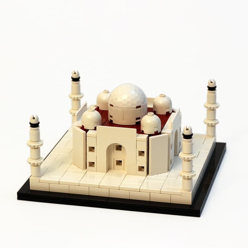 STREET SIGHT MOC 0179 Micro Taj Mahal by JKBrickworks MOCBRICKLAND