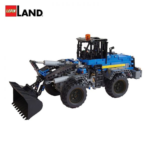 technic moc 9551 front loader rc by ivan m mocbrickland 1