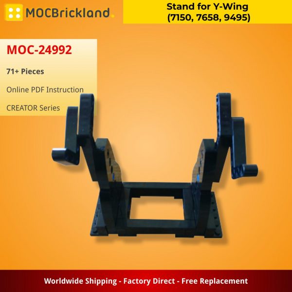 MOCBRICKLAND MOC 24992 Stand for Y Wing 7150 7658 9495 2