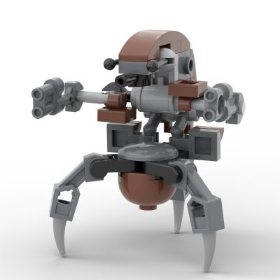 MOCBRICKLAND MOC 44416 Destroyer Droid Droideka 1