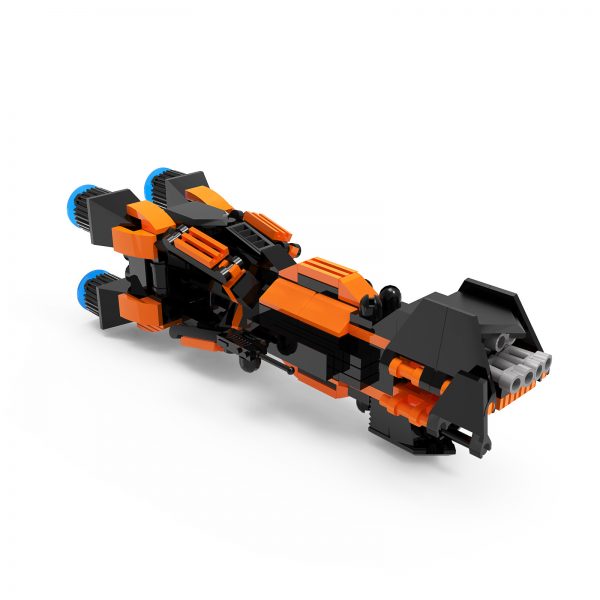 MOCBRICKLAND MOC 60415 Mcrn Donnager Micro The Expanse 4
