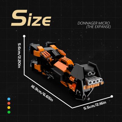 MOCBRICKLAND MOC 60415 Mcrn Donnager Micro The Expanse 5
