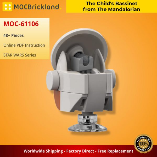 MOCBRICKLAND MOC 61106 The Childs Bassinet from The Mandalorian 2