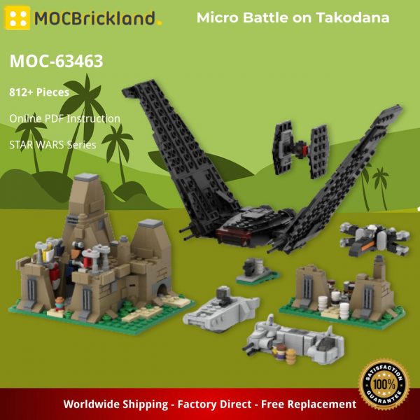 MOCBRICKLAND MOC 63463 Micro Battle on Takodana 2