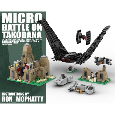 MOCBRICKLAND MOC 63463 Micro Battle on Takodana 7