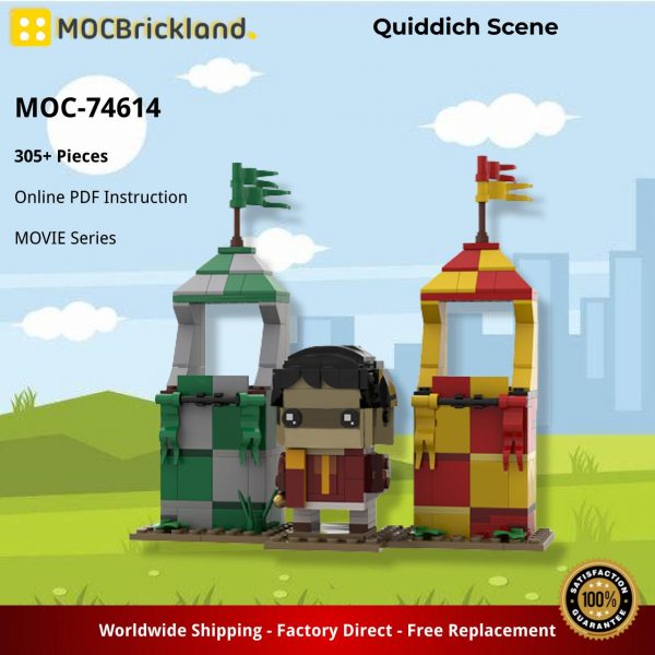 MOCBRICKLAND MOC 74614 Quiddich Scene 2