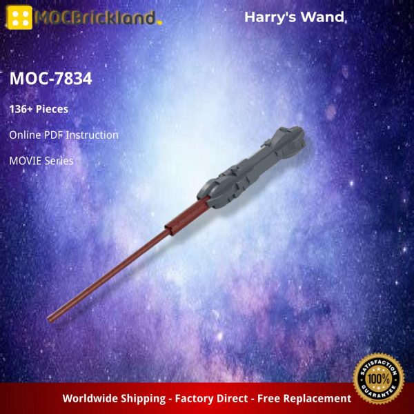MOCBRICKLAND MOC 7834 Harrys Wand 2