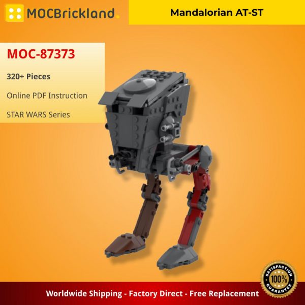 MOCBRICKLAND MOC 87373 Mandalorian AT ST 2