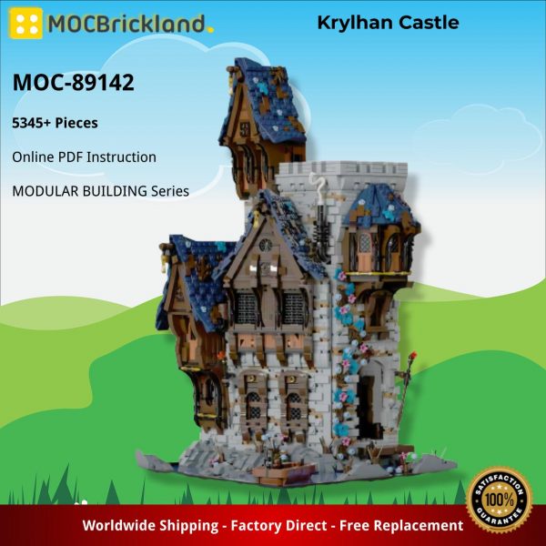 MOCBRICKLAND MOC 89142 Krylhan Castle 2