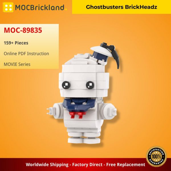 MOCBRICKLAND MOC 89835 Ghostbusters BrickHeadz 2