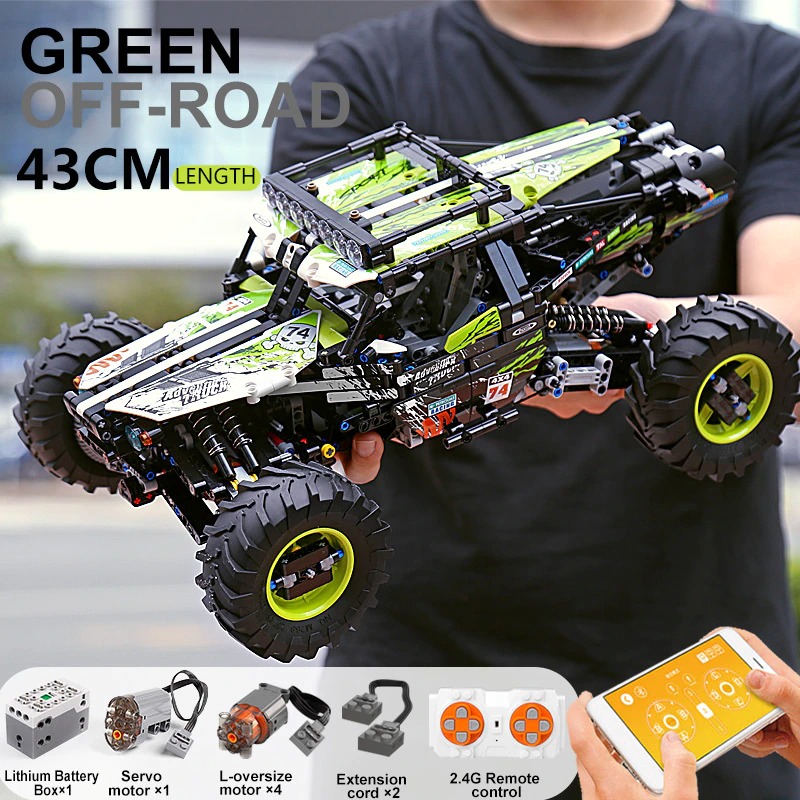 MOULD KING 18002 4WD RC Buggy Terrain Off Road Climbing Truck 6
