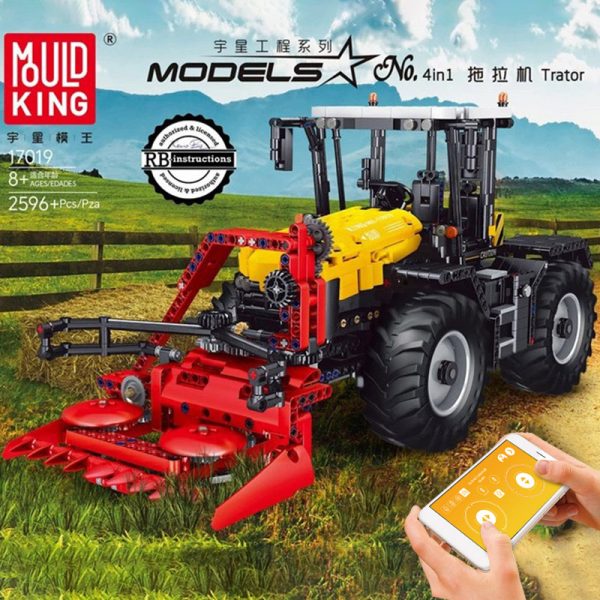 MOULDKING 17019 Tractor Fastrac 4000er series with RC