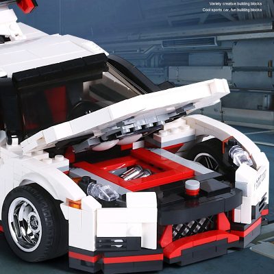 Mould King Creative series Technic Nismo Nissan GTR R35 Speed Racing Sport Car Model Building Blocks 4