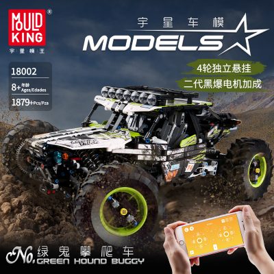 Mould King Moc Technic Buggy Remote Control Terrain Off Road Climbing Truck model Building Blocks 18002 1
