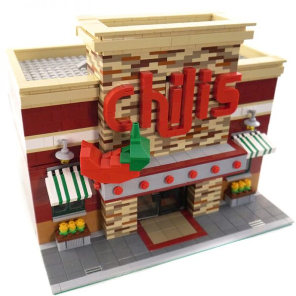 city moc 0203 chilis restaurant by brickcitydepot mocbrickland 4265