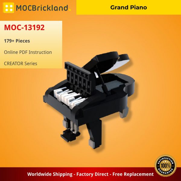 creator moc 13192 grand piano mocbrickland 5856