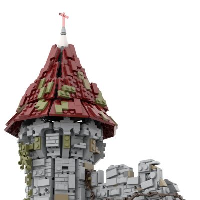 creator moc 42261 castle for the game dark souls mocbrickland 1159