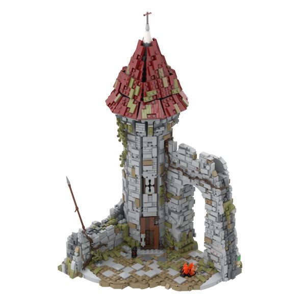 creator moc 42261 castle for the game dark souls mocbrickland 3302