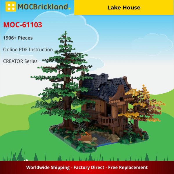 creator moc 61103 lake house by gr33tje13 mocbrickland 5468